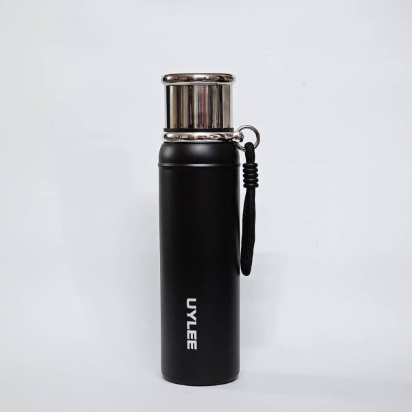 فلاسک استیل استوانه uylee 600 میل